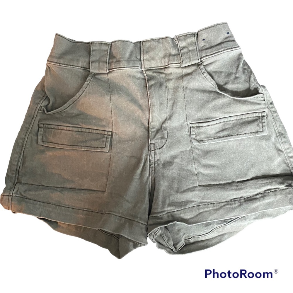 Hollister khaki green shorts size S